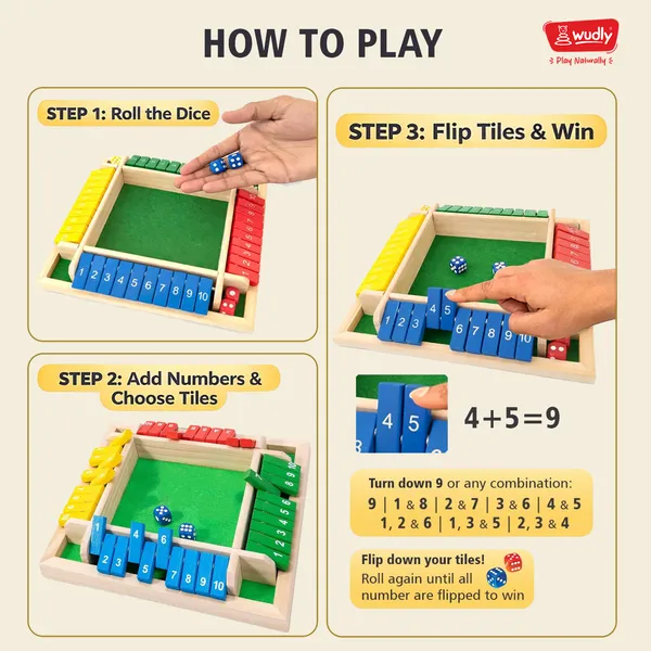 Wudly_Wooden_Shut_the_Box_Math_&_Family_Board_Game_with_Color_Dice
