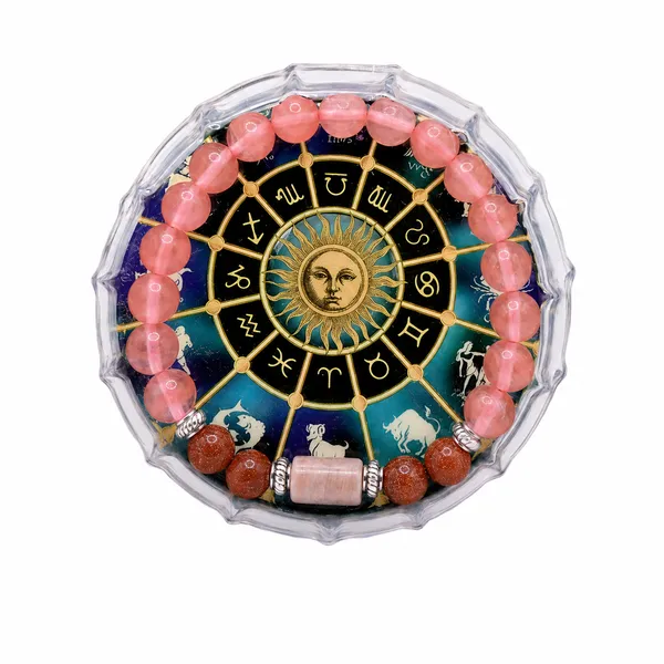Vrishik_Rashi_Zodiac_Sign_Bracelet_With_Natural_Stone_Beads