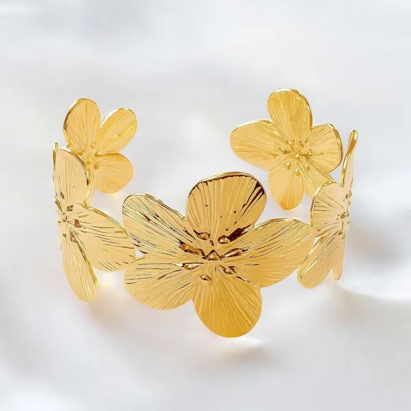 Gold_Floral_Cuff_Bracelet