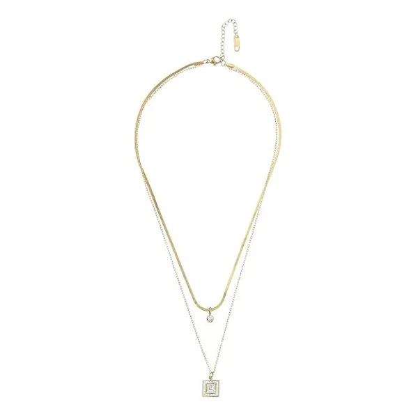 Elegant_Square_Crystal_Pendant_Necklace_For_Women_Chic_Layered_Chain_Jewelry_For_Daily