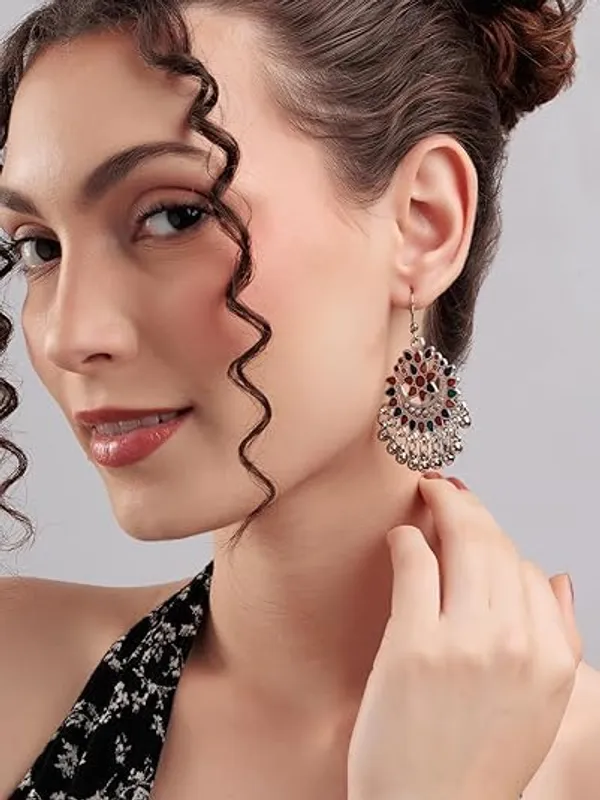 Colorful_Ethnic_Dangle_Earrings_For_Women_Festival_Party_Traditional_Jewelry_Accessories