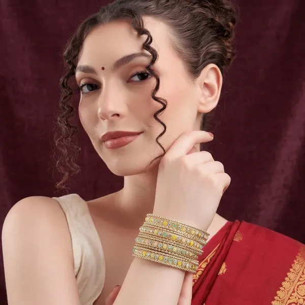 Multi_Color_Beaded_Bangles_For_Women