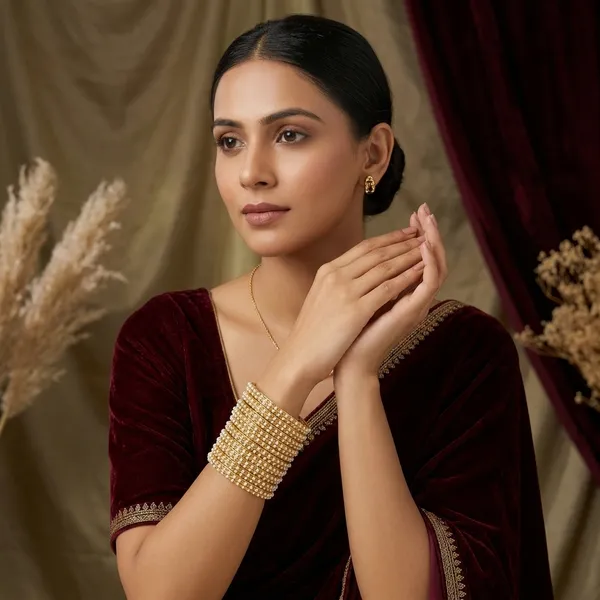 Pearl_Beaded_Gold_Bangle_Set