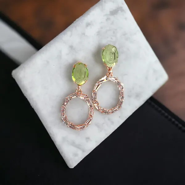 Rose_Gold_Brass_Crystal_Drop_Earrings_For_Women_Pack_Of_2