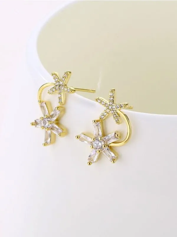 Gold_Brass_Zirconia_Flower_Stud_Earrings_For_Women_Pack_Of_2