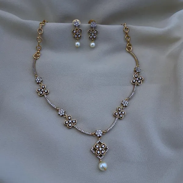 Silver_Brass_American_Diamond_Studded_Necklace_Set_For_Women