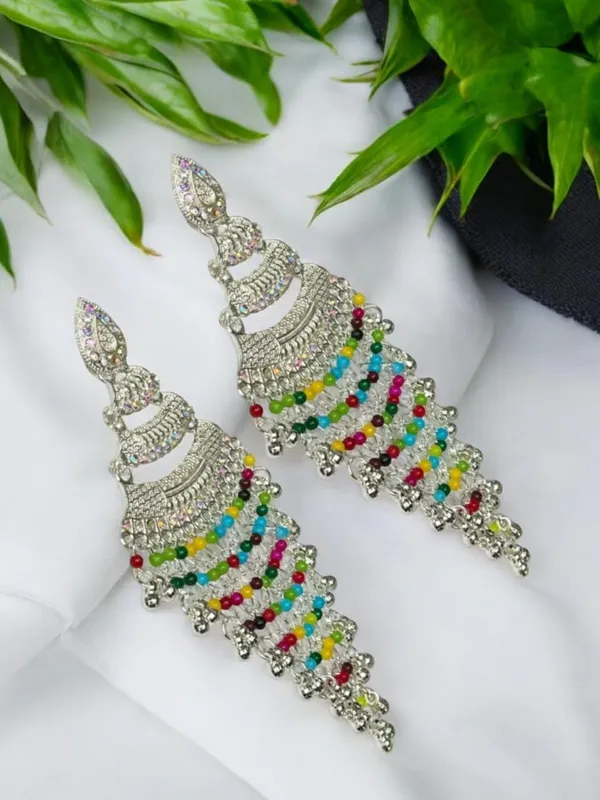 Silver_Brass_Oxidised_Long_Tassel_Dangler_Earrings_For_Women