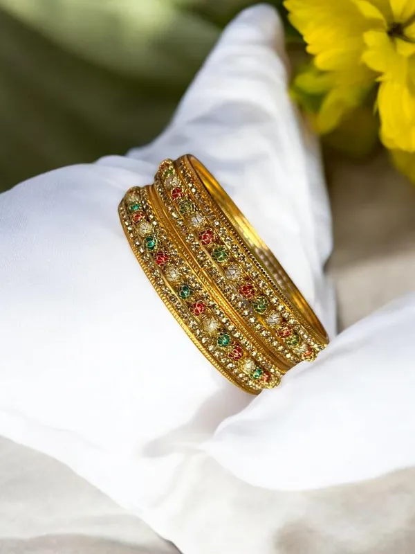 Multicolor_Gold_Plated_Pearl_Ethnic_Bangles_Set_For_Women_Pack_Of_2