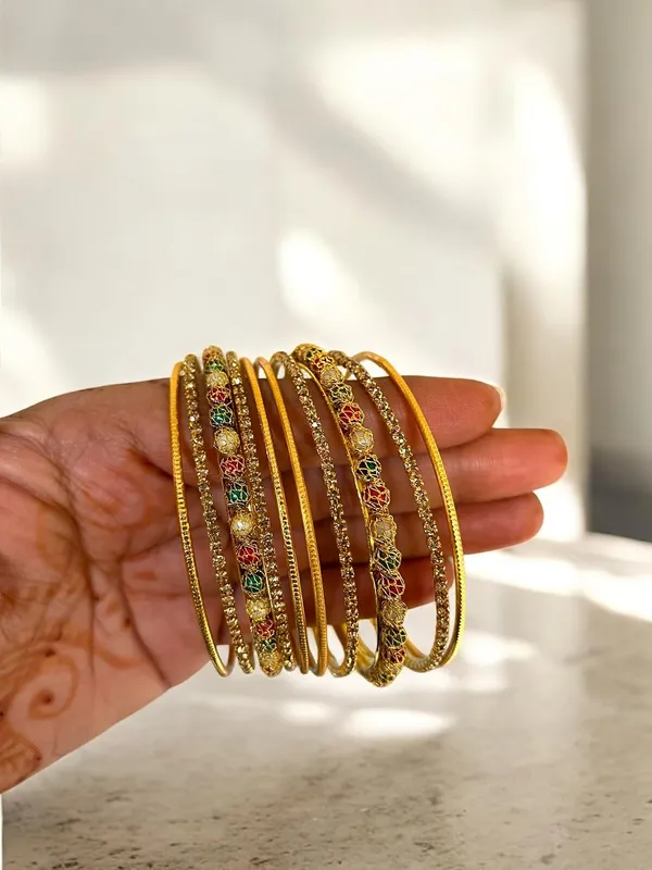 Multicolor_Gold_Plated_Pearl_Ethnic_Bangles_Set_For_Women_Pack_Of_2