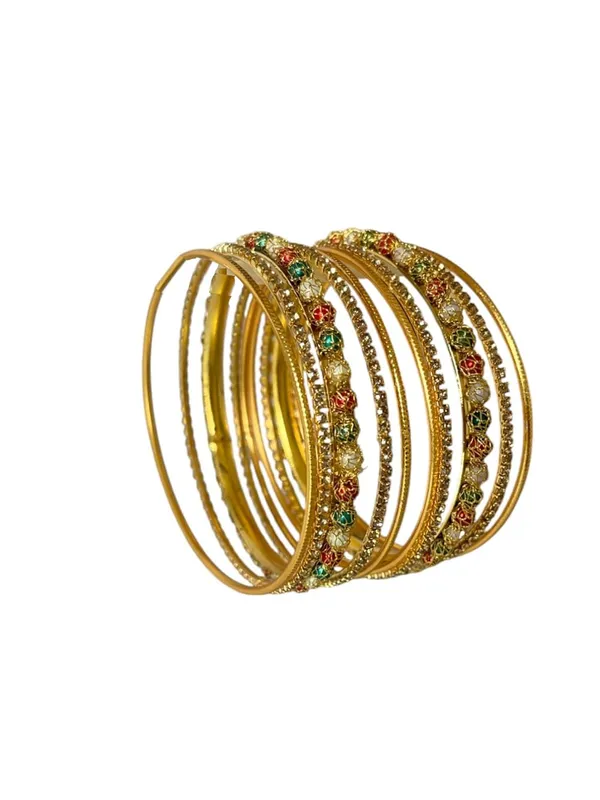 Multicolor_Gold_Plated_Pearl_Ethnic_Bangles_Set_For_Women_Pack_Of_2