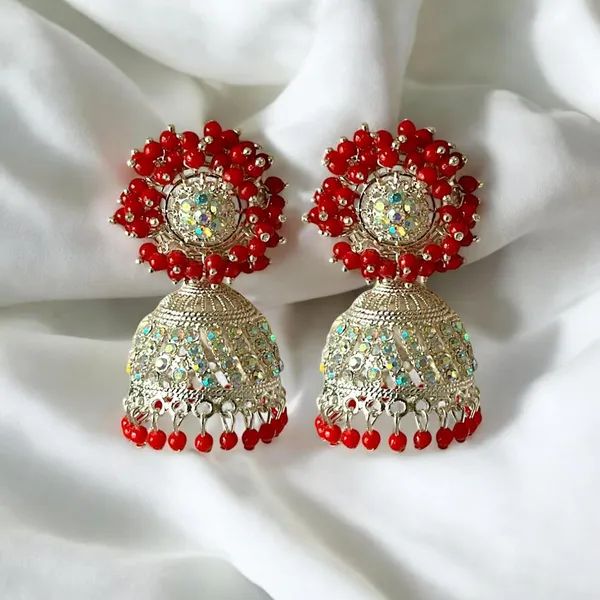 Gold_Alloy_Ethnic_Jhumka_Earrings_For_Women_Pack_Of_2
