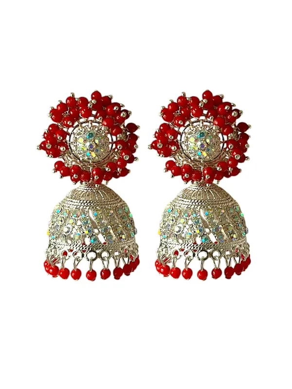 Gold_Alloy_Ethnic_Jhumka_Earrings_For_Women_Pack_Of_2