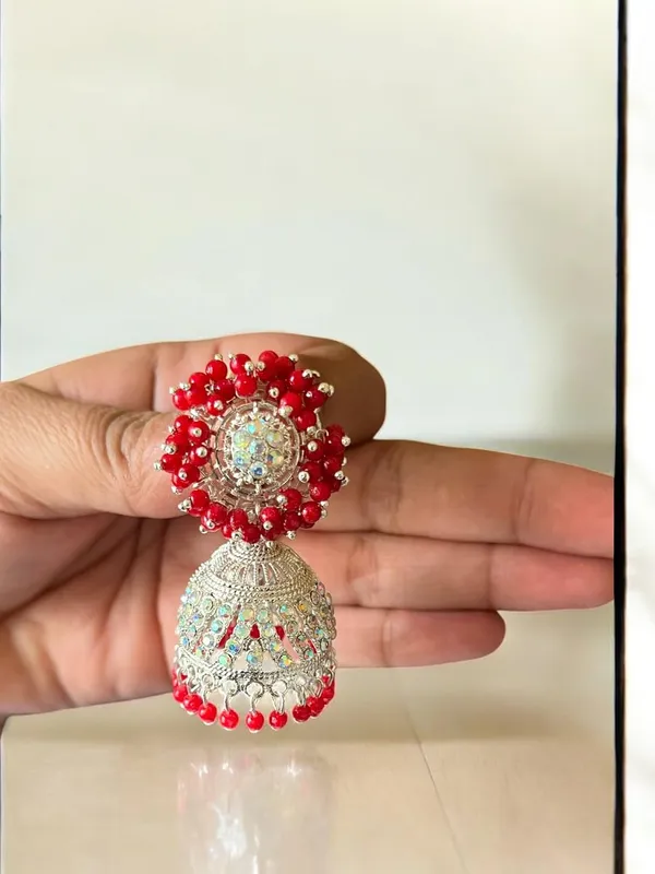 Gold_Alloy_Ethnic_Jhumka_Earrings_For_Women_Pack_Of_2
