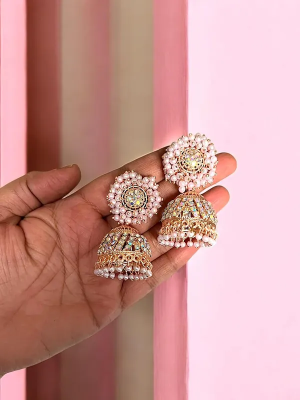 Gold_Alloy_Pearl_Beaded_Ethnic_Jhumka_Earrings_For_Women_Pack_Of_2
