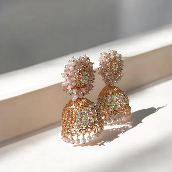 Gold_Alloy_Pearl_Beaded_Ethnic_Jhumka_Earrings_For_Women_Pack_Of_2