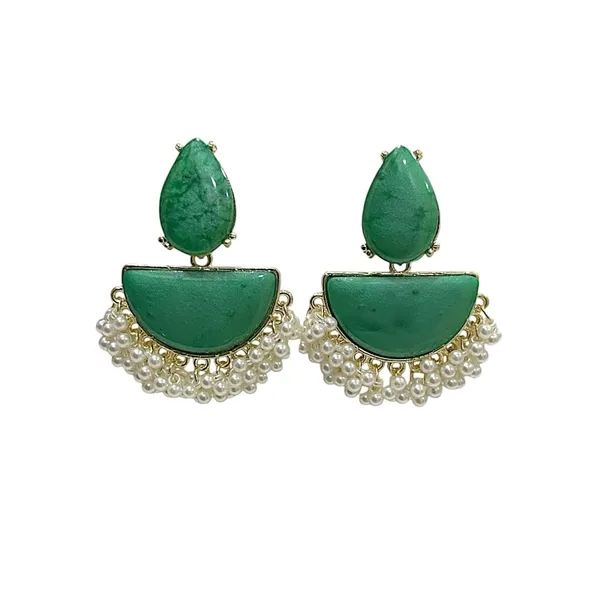Green_Stone_Half_Moon_Pearl_Drop_Earrings_For_Women_Pack_Of_2