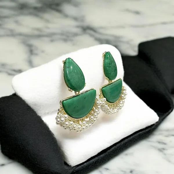 Green_Stone_Half_Moon_Pearl_Drop_Earrings_For_Women_Pack_Of_2