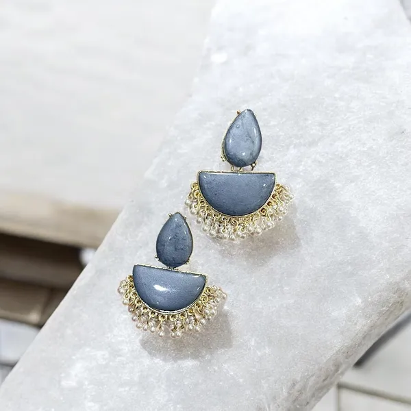 Green_Stone_Half_Moon_Pearl_Drop_Earrings_For_Women_Pack_Of_2