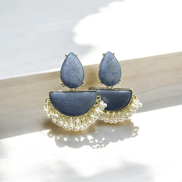 Green_Stone_Half_Moon_Pearl_Drop_Earrings_For_Women_Pack_Of_2