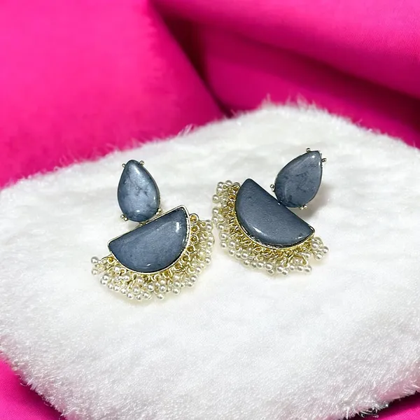 Green_Stone_Half_Moon_Pearl_Drop_Earrings_For_Women_Pack_Of_2
