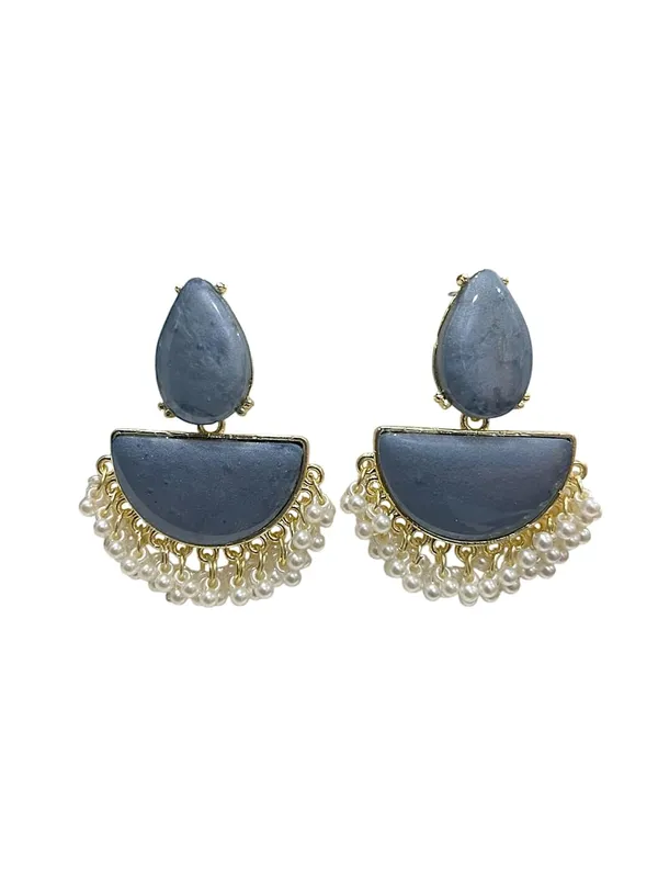 Green_Stone_Half_Moon_Pearl_Drop_Earrings_For_Women_Pack_Of_2