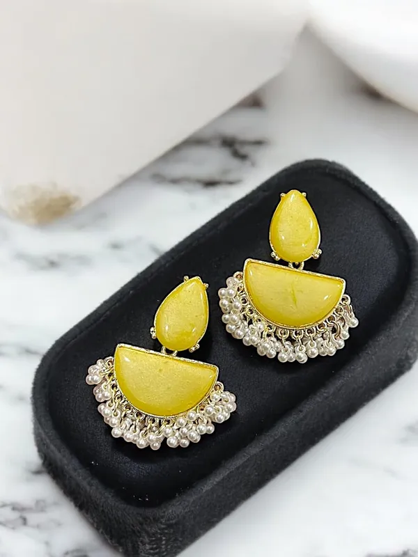 Green_Alloy_Half_Moon_Pearl_Drop_Earrings_For_Women_Pack_Of_2
