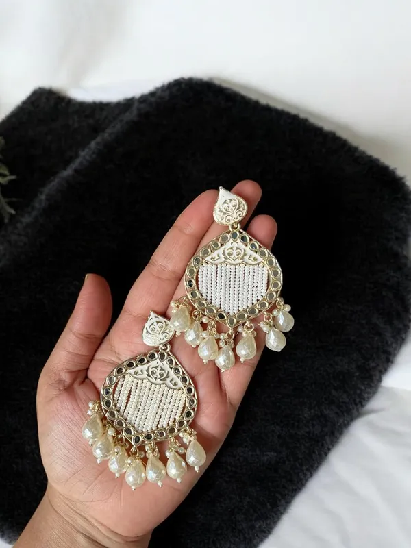 Gold_White_Pearl_Kundan_Beaded_Chandbali_Earrings_For_Women_Pack_Of_2