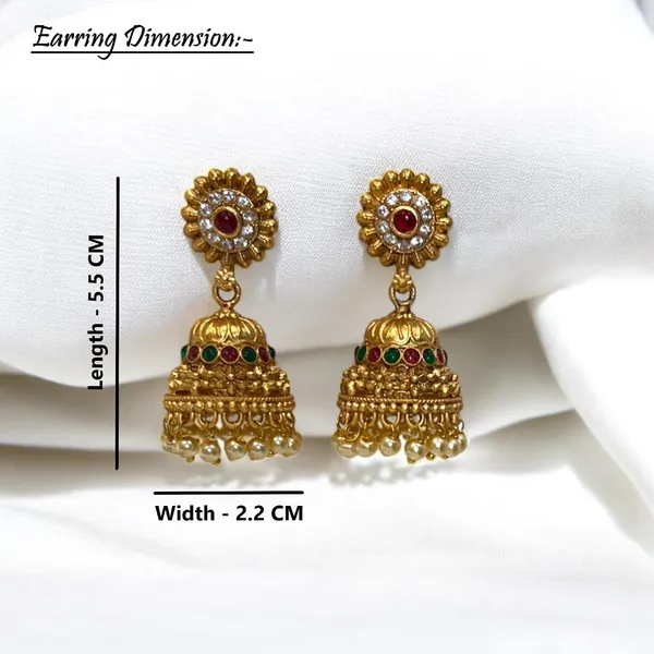 Gold_Brass_Antique_Temple_Pearl_Beaded_Necklace_Set_For_Women_Pack_Of_2