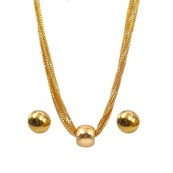 Gold_Stainless_Steel_Multi_Layer_Chain_Necklace_Set_For_Women