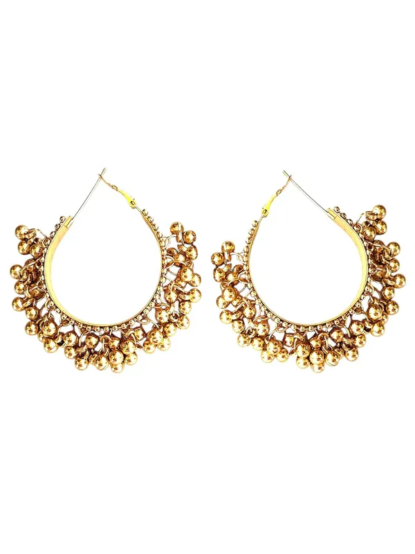 Gold_Stainless_Steel_Ghungroo_Long_Dangler_Earrings_For_Women