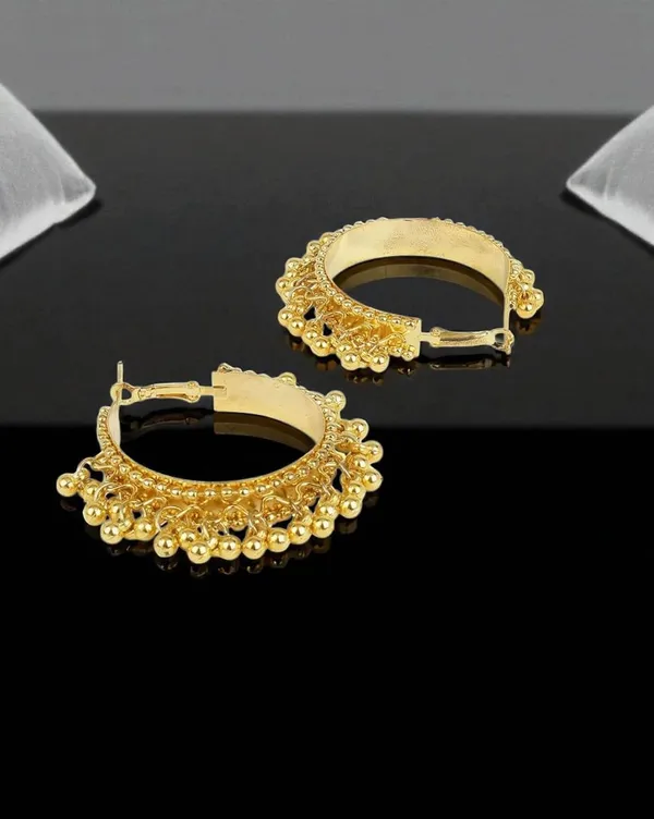 Gold_Stainless_Steel_Ghungroo_Long_Dangler_Earrings_For_Women