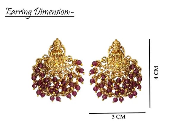 Gold_Brass_Temple_Laxmi_Ji_Jhumka_Stud_Earrings_For_Women