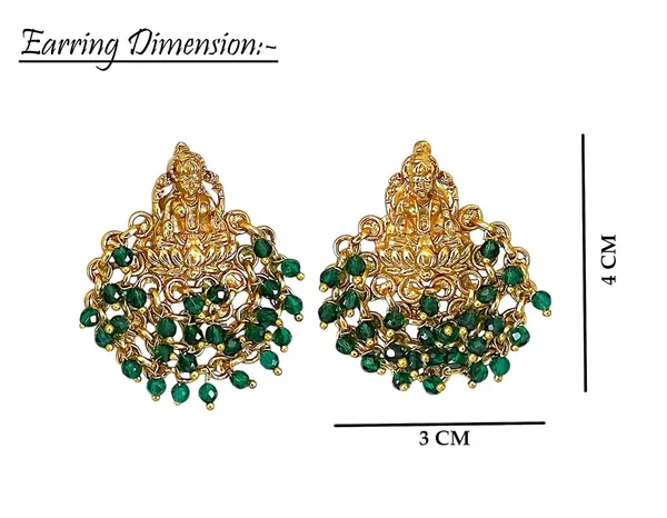 Gold_Brass_Temple_Laxmi_Jhumka_Stud_Earrings_For_Women