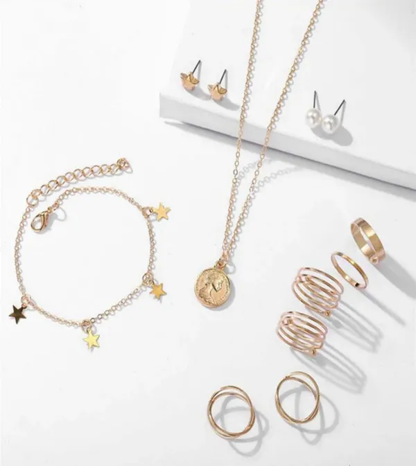 Gold_Alloy_Pearl_Necklace_Earrings_Rings_Bracelet_Combo_Set_For_Women_Pack_Of_4