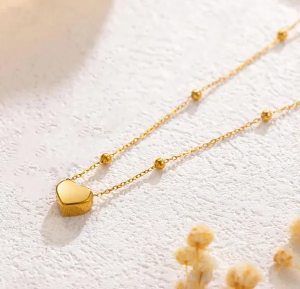Gold_Stainless_Steel_AntiTarnish_Pendant_Necklace_For_Women