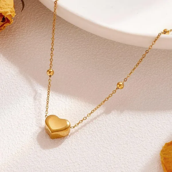 Gold_Stainless_Steel_AntiTarnish_Pendant_Necklace_For_Women