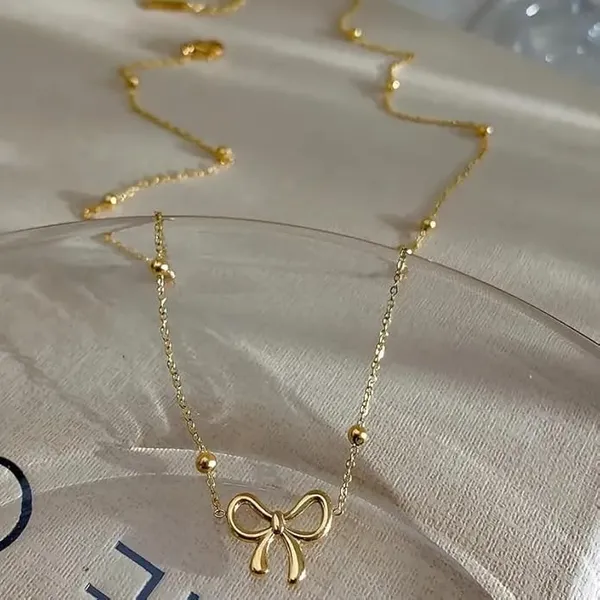 Gold_Stainless_Steel_Anti_Tarnish_Pendant_Necklace_For_Women_Pack_Of_2