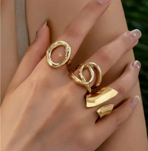 Gold_Alloy_Geometric_Adjustable_Ring_Set_For_Women_Pack_Of_2