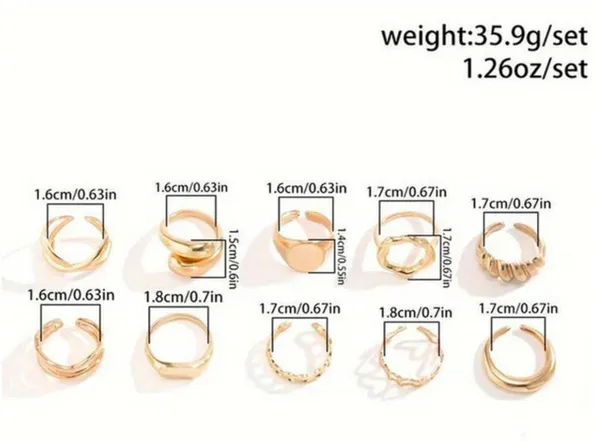 Gold_Alloy_Floral_Pearl_Geometric_Stackable_Knuckle_Ring_Set_For_Women_Pack_Of_10