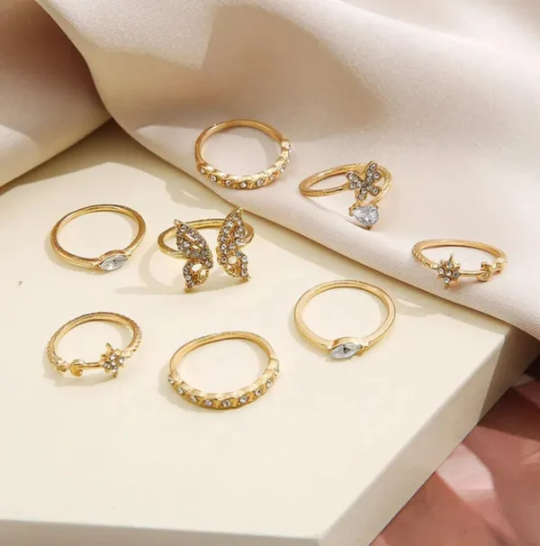 Gold_Alloy_Stone_Minimal_Adjustable_Finger_Ring_Set_For_Women_Pack_Of_8