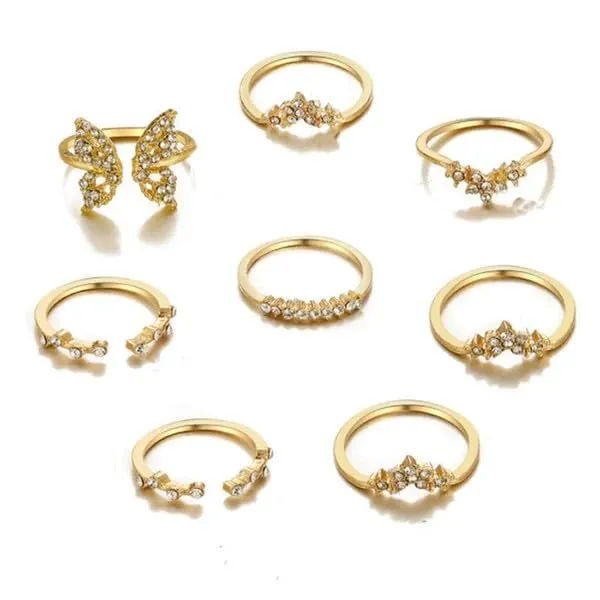 Gold_Alloy_Stone_Minimal_Adjustable_Finger_Ring_Set_For_Women_Pack_Of_8