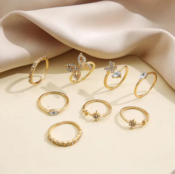 Gold_Alloy_Stone_Minimal_Adjustable_Finger_Ring_Set_For_Women_Pack_Of_8