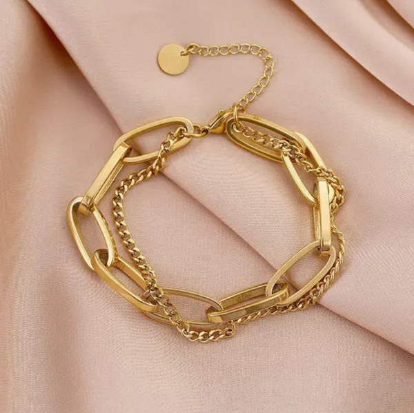 Gold_Stainless_Steel_Multi_Layer_Link_Chain_Bracelet_For_Women