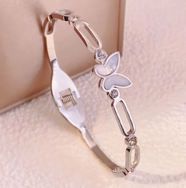 Silver_Stainless_Steel_Butterfly_Openable_Kada_Bracelet_For_Women