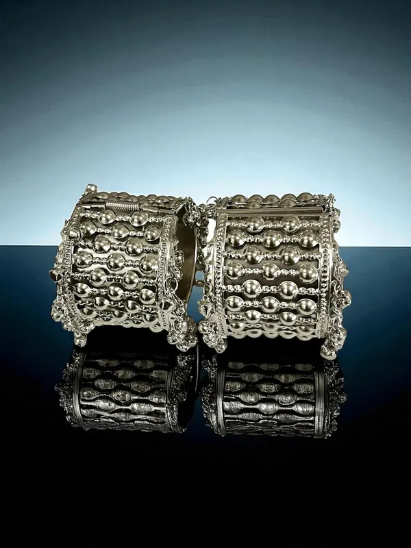 Silver_Alloy_Oxidised_Ghungroo_Beaded_Kada_Bangles_Set_For_Women_Pack_Of_2