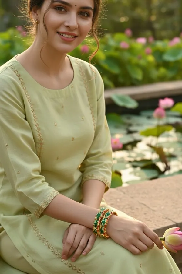 Gold_Brass_Enamel_Lotus_Design_Ethnic_Bangles_Set_For_Women_Pack_Of_2