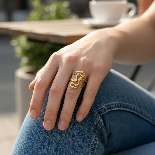 Gold_Stainless_Steel_Adjustable_Finger_Ring_For_Women