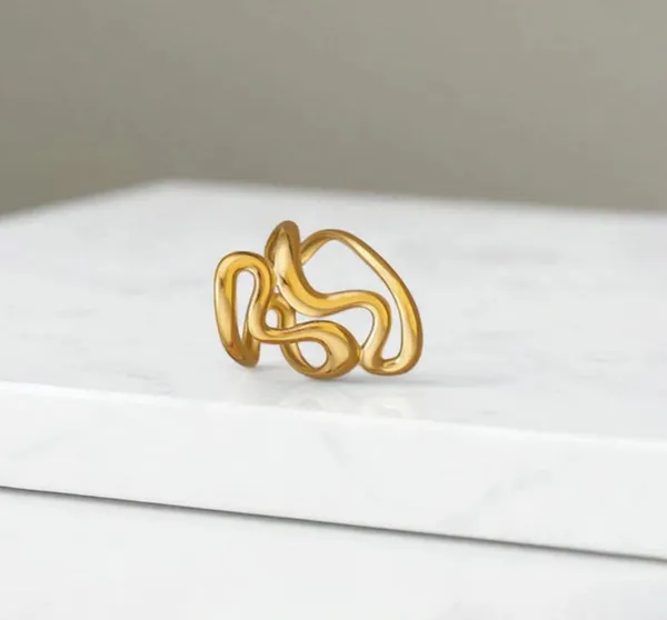 Gold_Stainless_Steel_Adjustable_Finger_Ring_For_Women