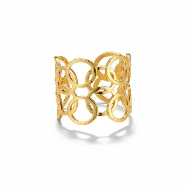 Gold_Stainless_Steel_AntiTarnish_Adjustable_Finger_Ring_For_Women