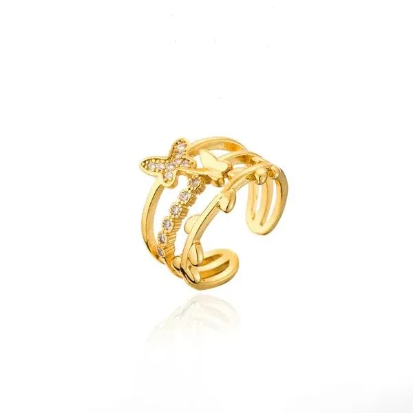 Gold_Stainless_Steel_AntiTarnish_Adjustable_Finger_Ring_For_Women